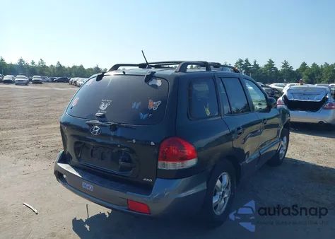 2006 Hyundai Santa Fe Gls z USA, uszkodzony, nr VIN KM8SC73D76U105963